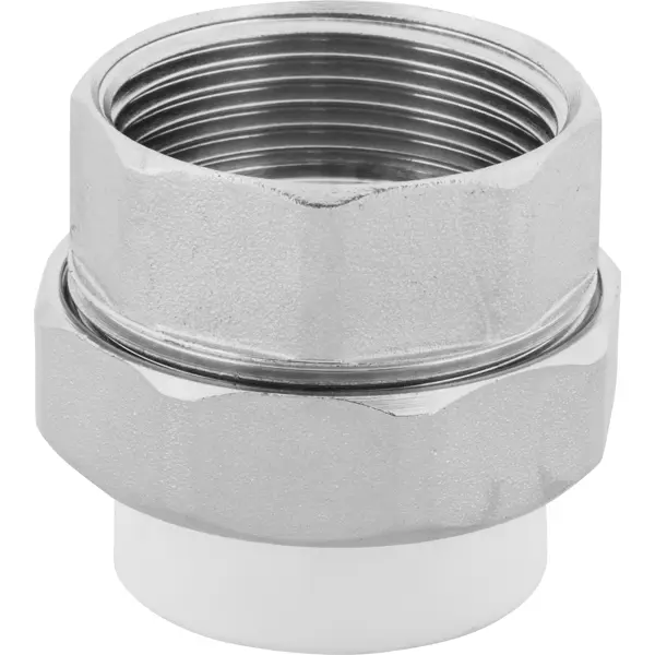 Муфта разъемная Политэк 1 1/4"x32 мм ВР полипропилен