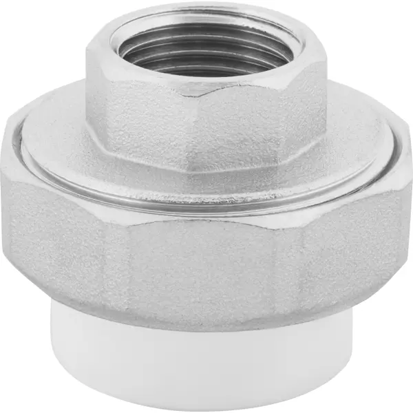 Муфта разъемная Политэк 1/2"x25 мм ВР полипропилен