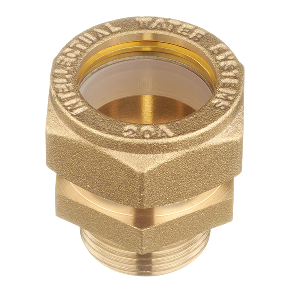 Муфта Stahlmann IWS EasyFix 20 мм х 3/4 НР(ш) для гофрированных труб