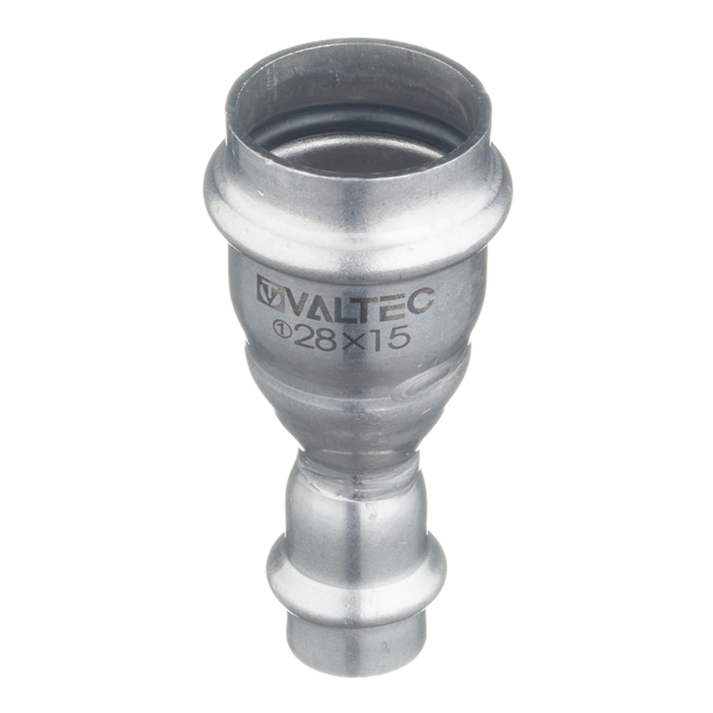 Муфта Valtec 28х15 мм нержавеющая сталь (VTi.903.I.002815)