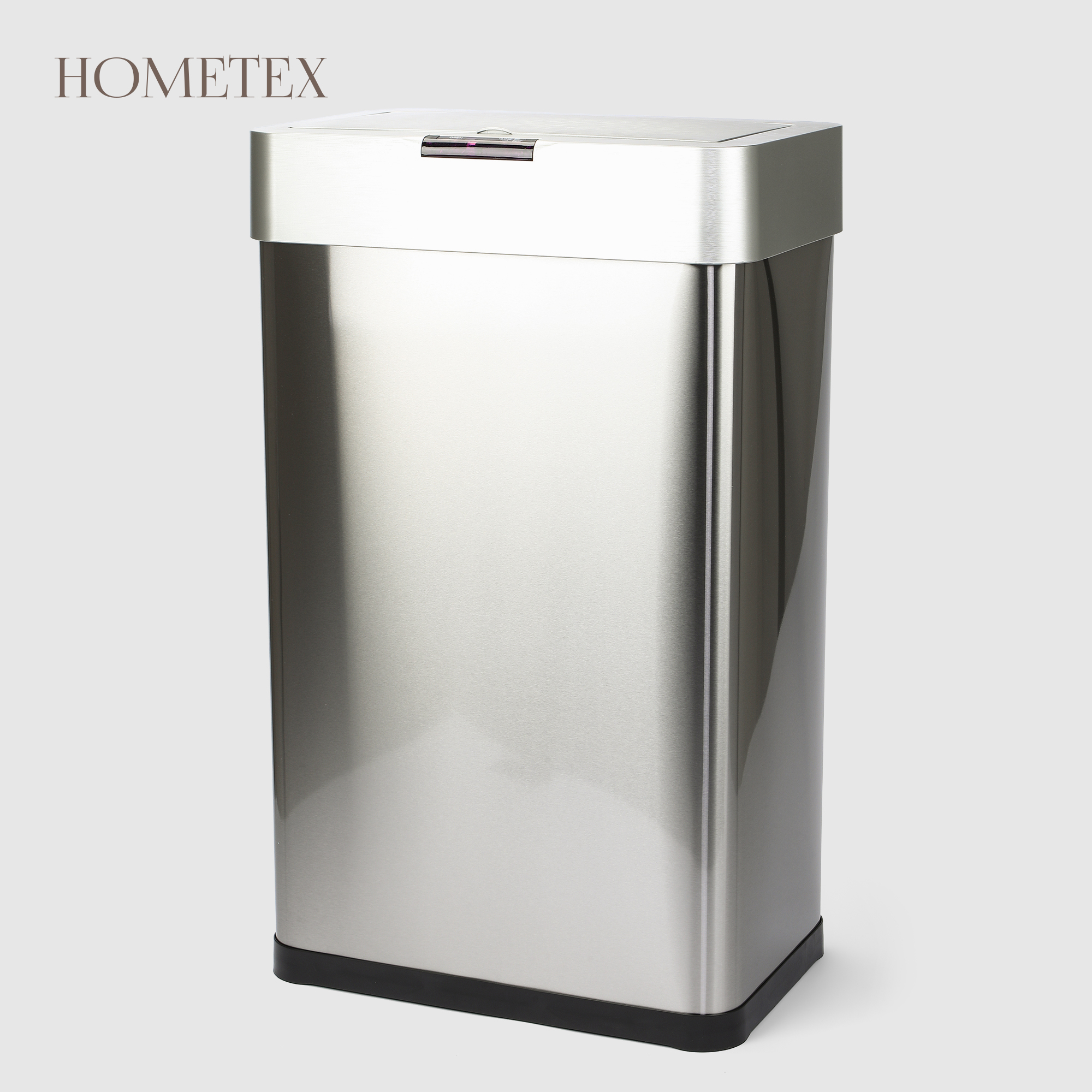 Мусорный контейнер Hometex сенсорный серебристый 60 л 41,1х29,9х68,5 см