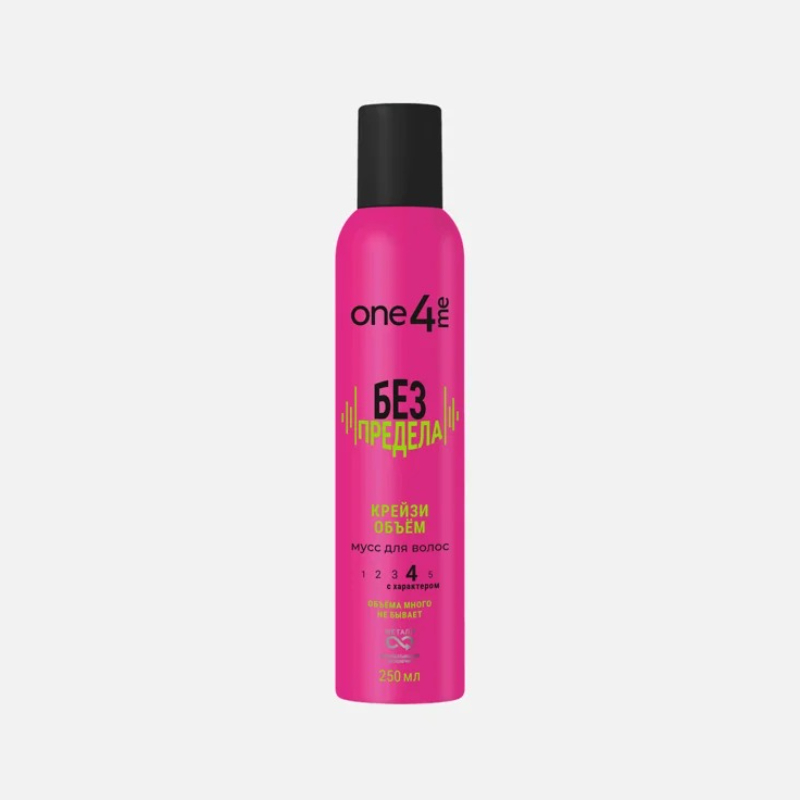 Мусс для волос One4me Без предела 250 мл