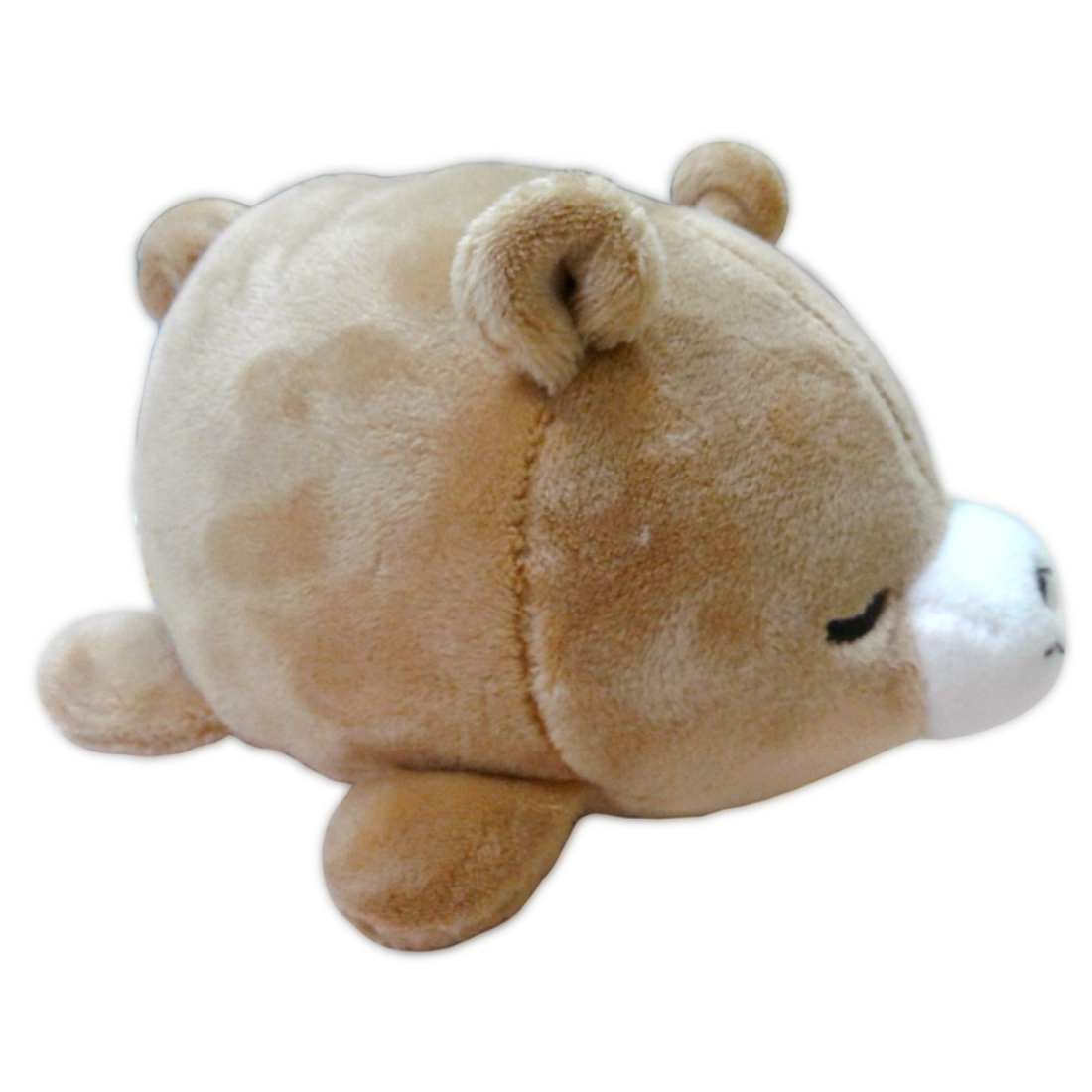 Мягкая игрушка Abtoys Supersoft Медвежонок коричневый, 13 см