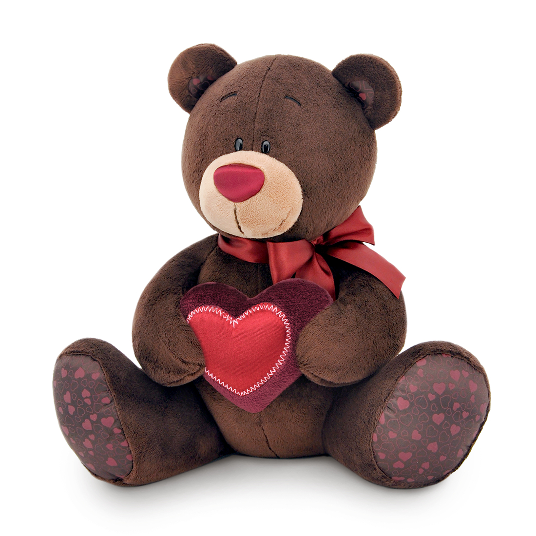 Мягкая игрушка Orange toys Choco с сердцем 50 см.