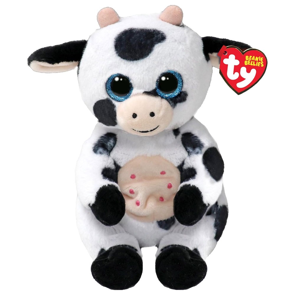 Мягкая игрушка TY Хердли корова 15 см