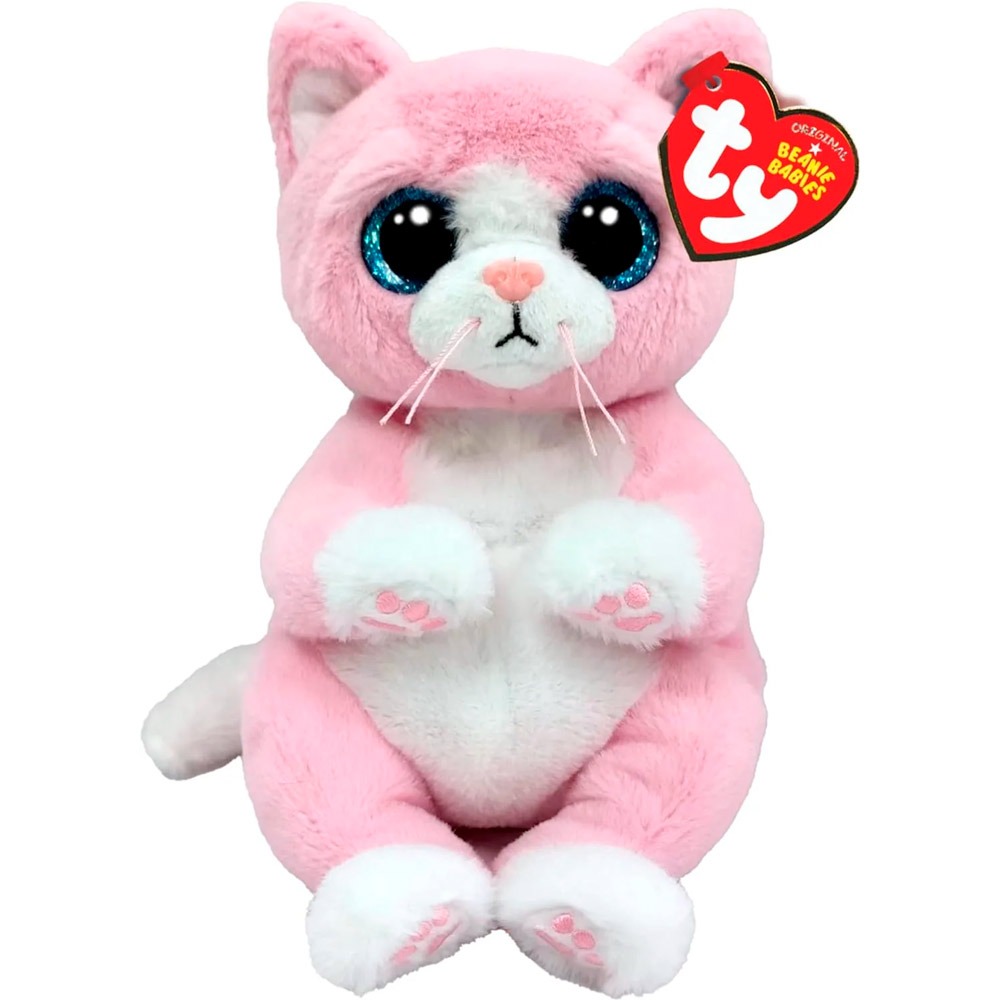 Мягкая игрушка TY Лилибеле кошечка розовая 15 см
