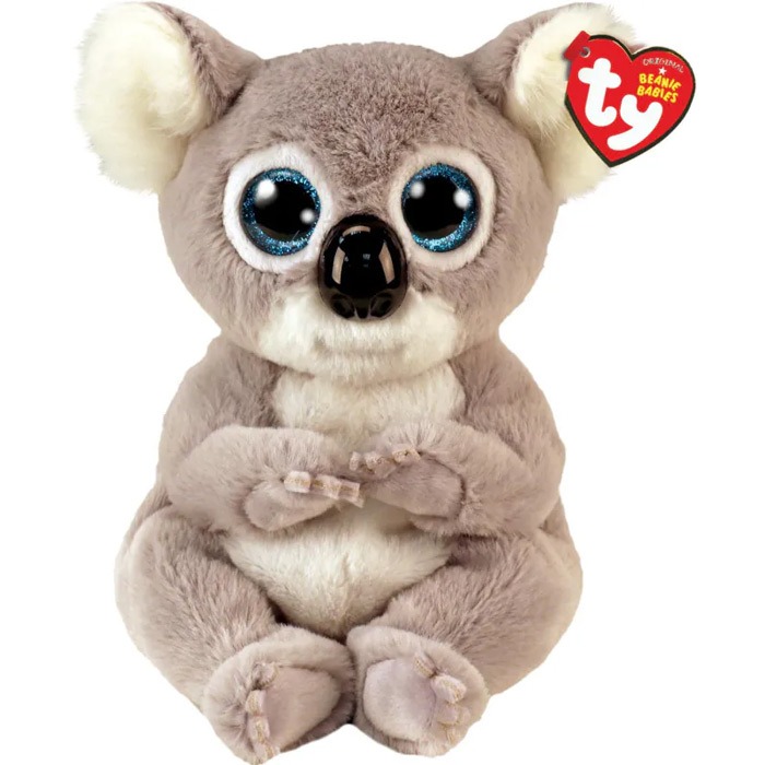 Мягкая игрушка TY Мелли коала серая 15 см