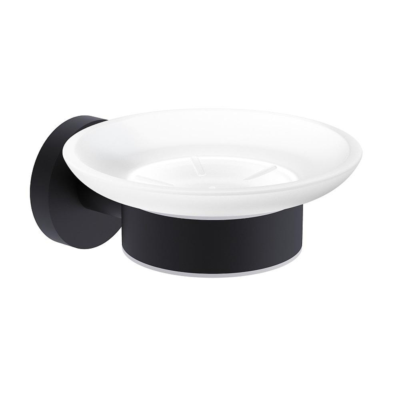 Мыльница AQUAme Trento AQM7211MB цвет Черный матовый