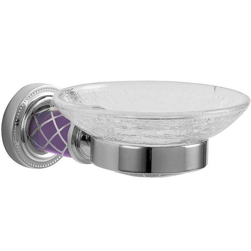 Мыльница Boheme Murano 10903-V-CR Хром Фиолетовый