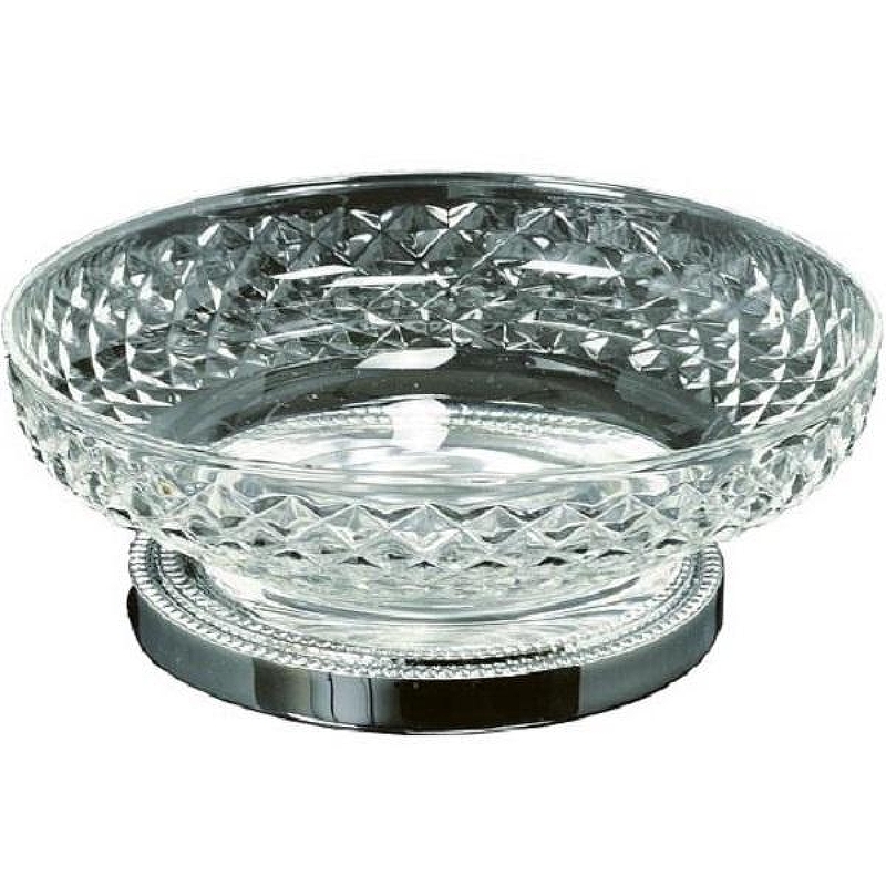 Мыльница Boheme Murano Cristal 10204 Хром