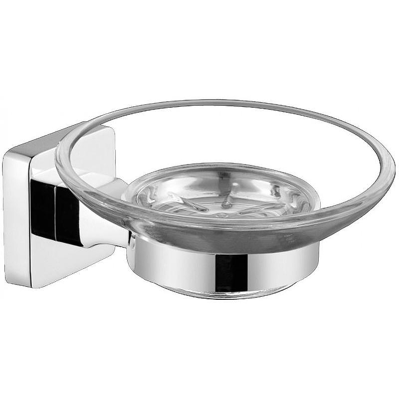 Мыльница CeramaLux Quadro 61904 Хром
