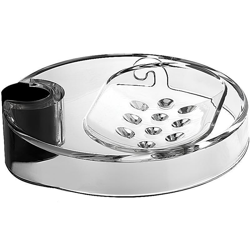 Мыльница Kludi Logo 6110121-00 прозрачная