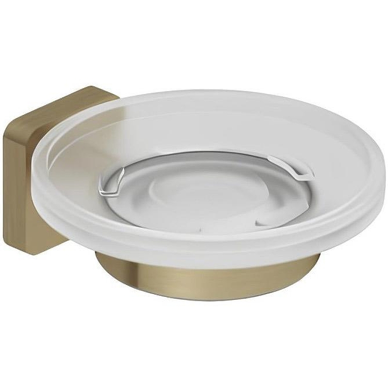 Мыльница Kludi Vela S 25985N0 Золото брашированное