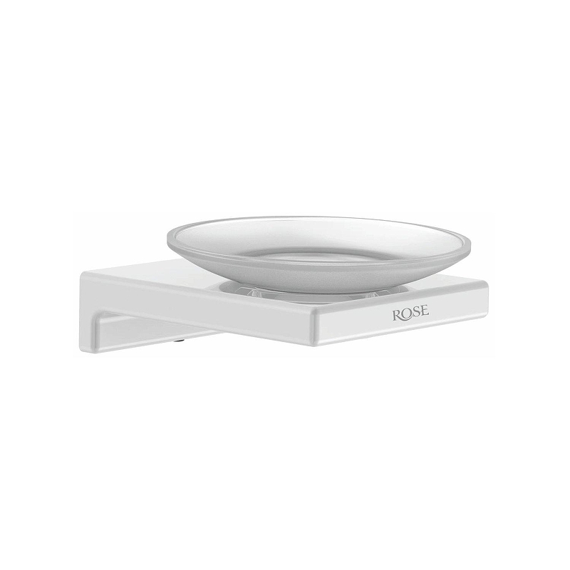 Мыльница Rose RG18C RG1803C цвет Белый