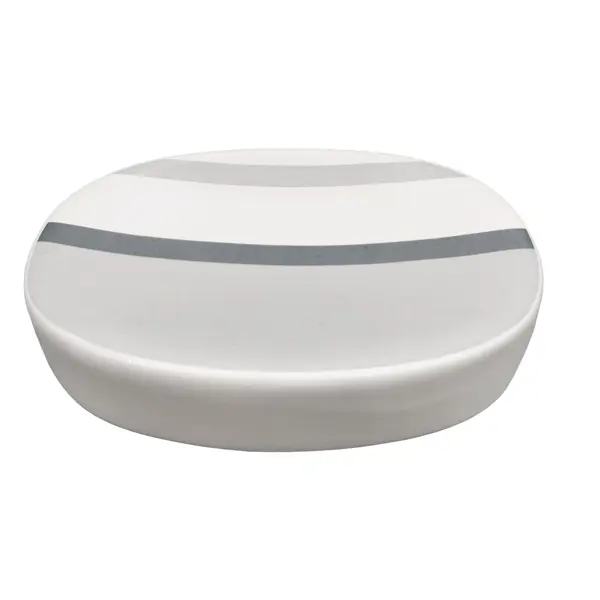 Мыльница Туман доломит цвет белый серый темно-серый