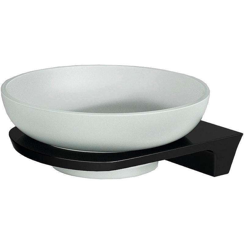 Мыльница WasserKRAFT Glan K-5129 цвет Черный глянец
