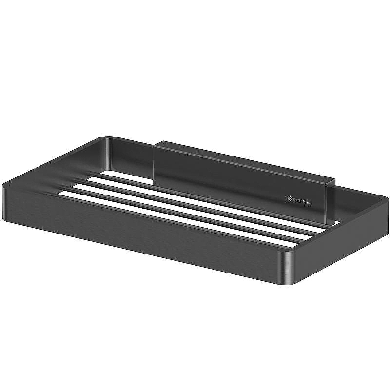 Мыльница Whitecross Cubo gunmetal CU2424GM Оружейная сталь