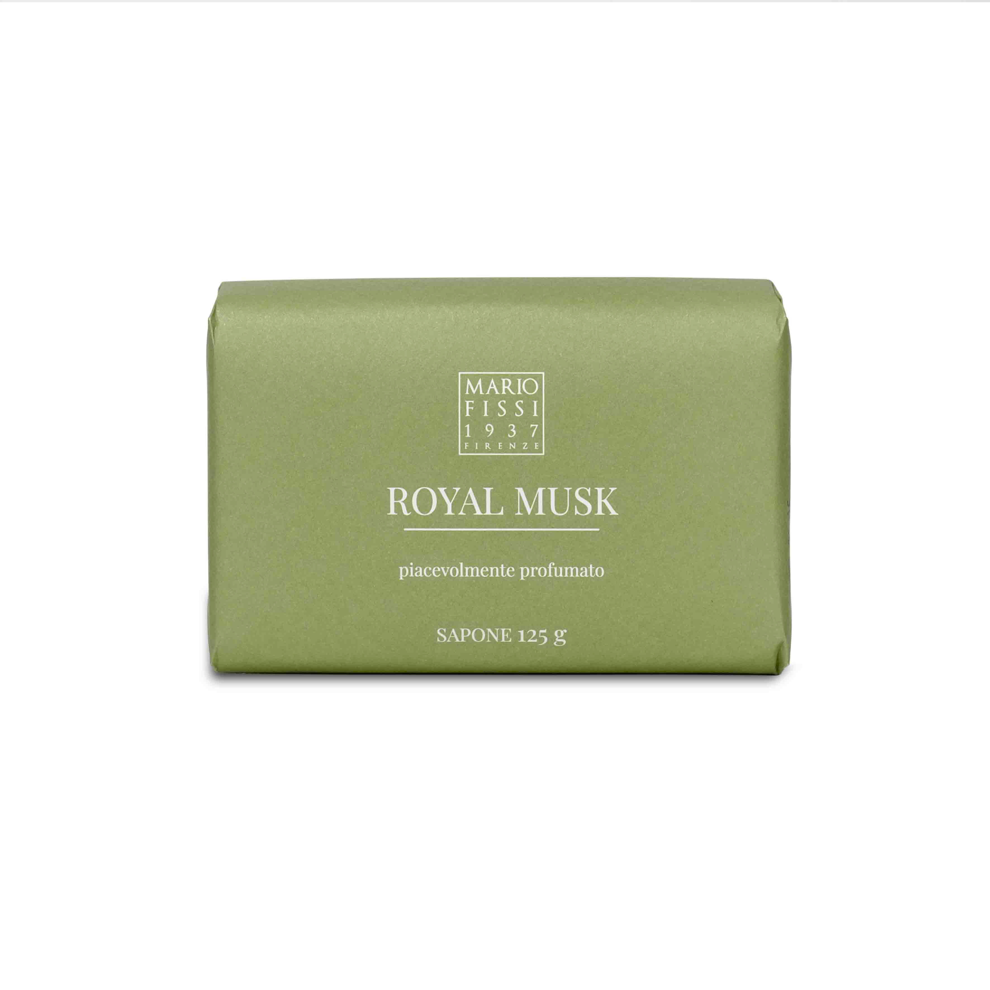 Мыло Mario Fissi 1937 Old English Royal Musk Королевский Мускус 125 г
