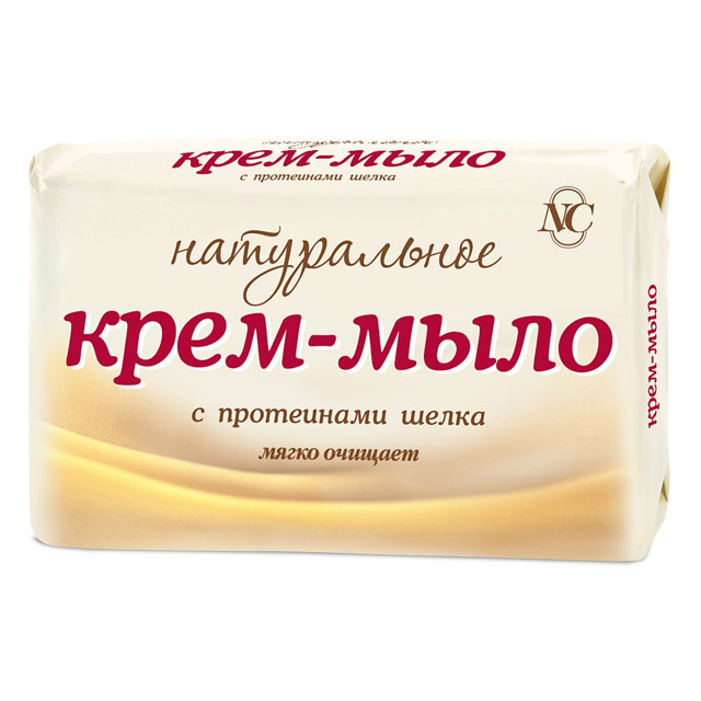 мыло НЕВСКАЯ КОСМЕТИКА С протеинами шелка 90г