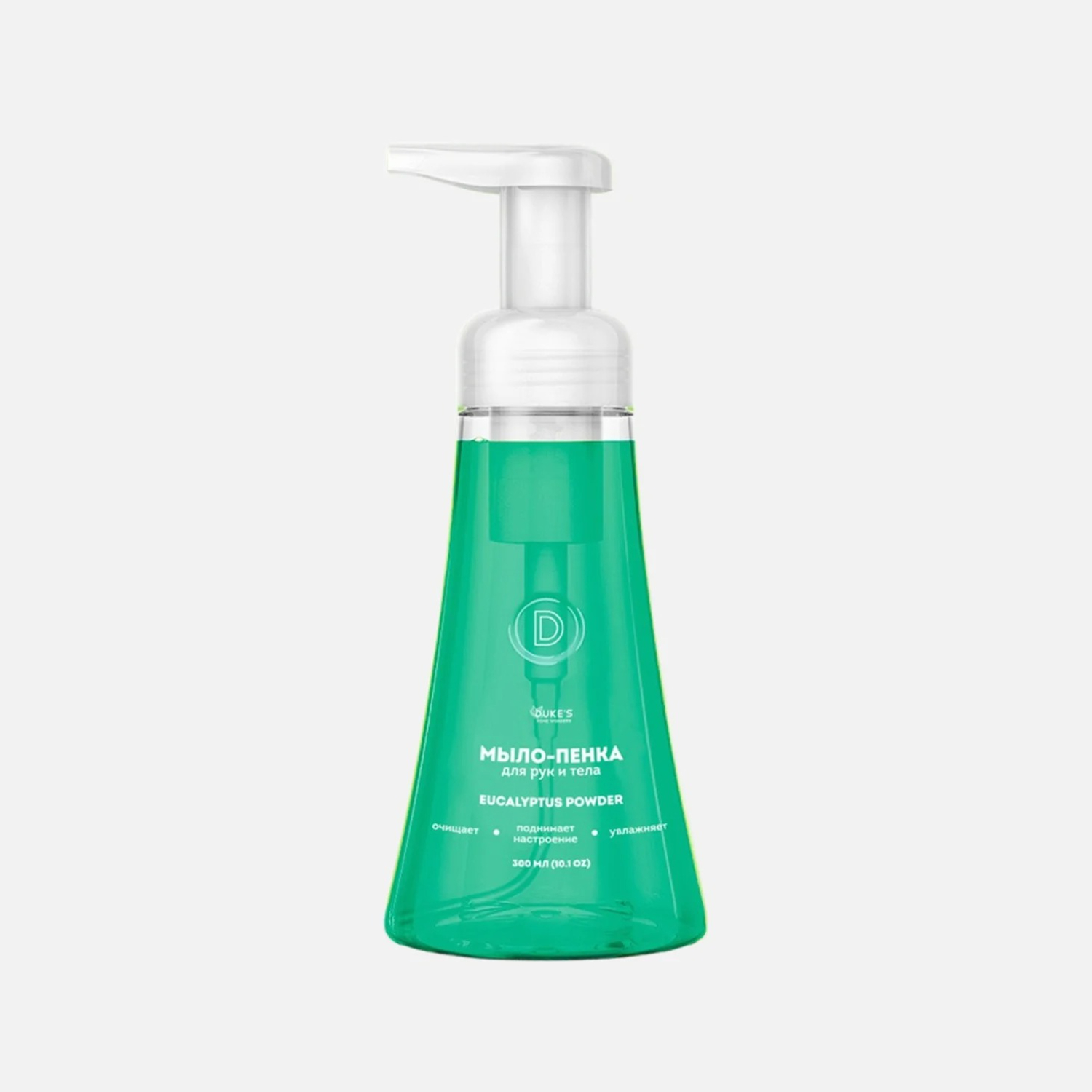 Мыло-пенка для рук и тела Duke's Eucalyptus powder 300 мл