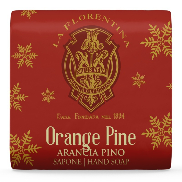 Мыло туалетное твёрдое La Florentina Orange pine 106 г