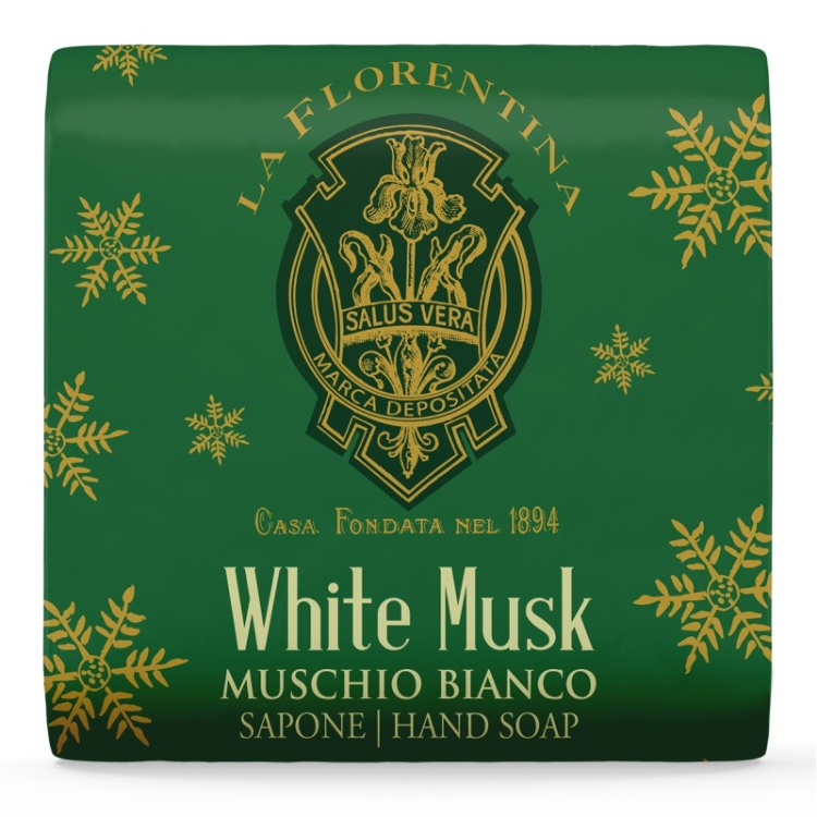 Мыло туалетное твёрдое La Florentina White musk 106 г