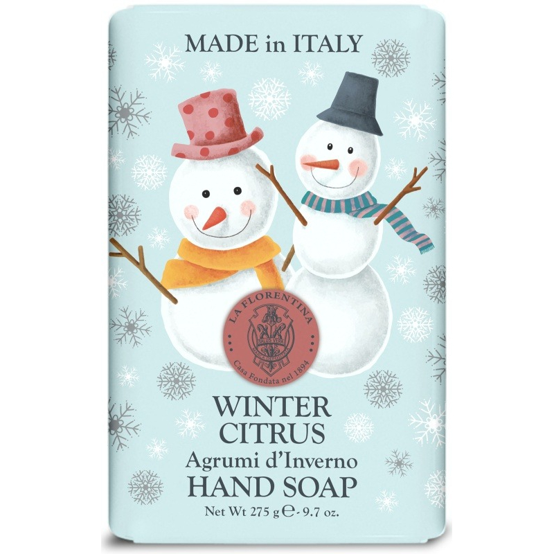 Мыло туалетное твёрдое La Florentina Winter citrus 275 г