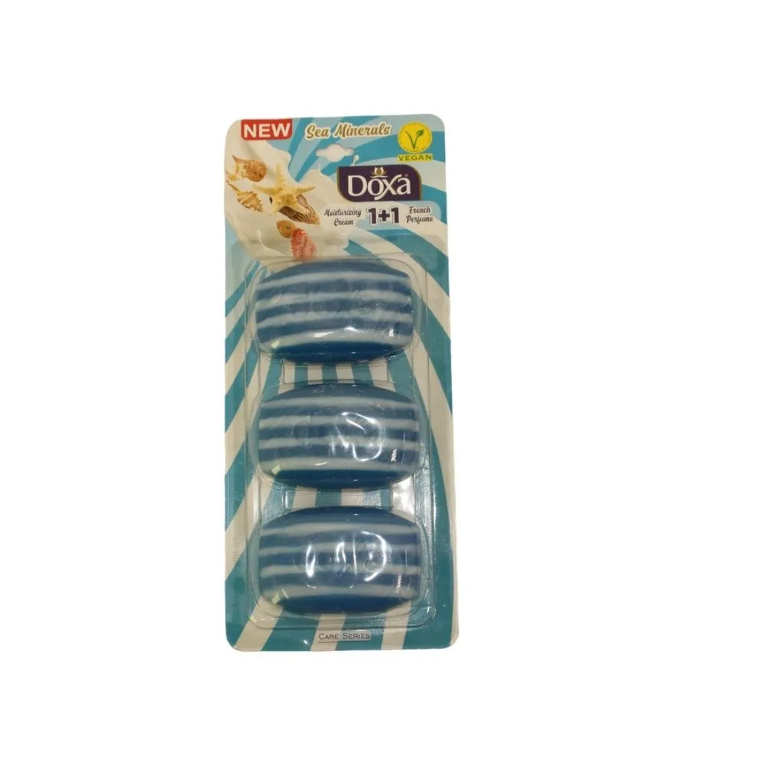 Мыло твердое Doxa Care series Beauty Sea Minerals блистер 3х90г