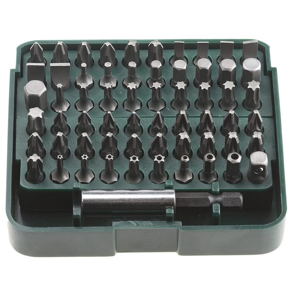 Набор бит Kraftool Grand-61 PH/PZ/SL/TORX/HEX/SQ 25 мм с адаптером (61 шт.) (26140-H61)
