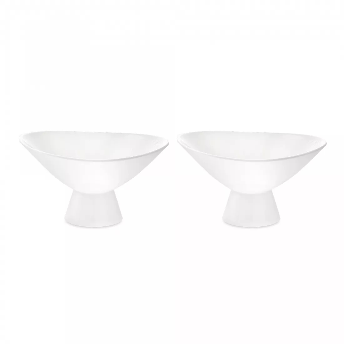 Набор чаш на ножке Decor de table Плиссе 230 мл, 2 шт