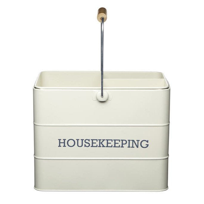 Набор для уборки Kitchen Craft Living Nostalgia creamy 33х21х26 см