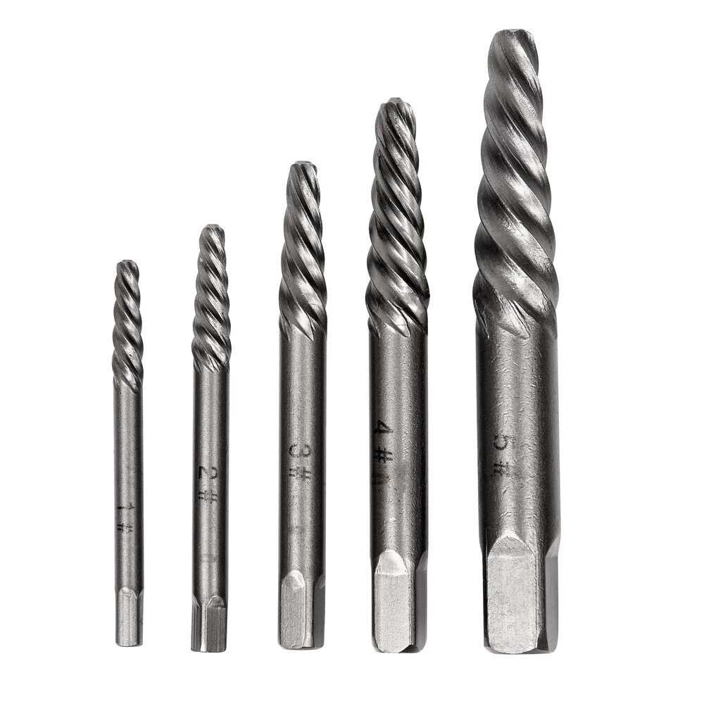Набор экстракторов для шурупов Kranz (KR-12-6701) (5 шт.)
