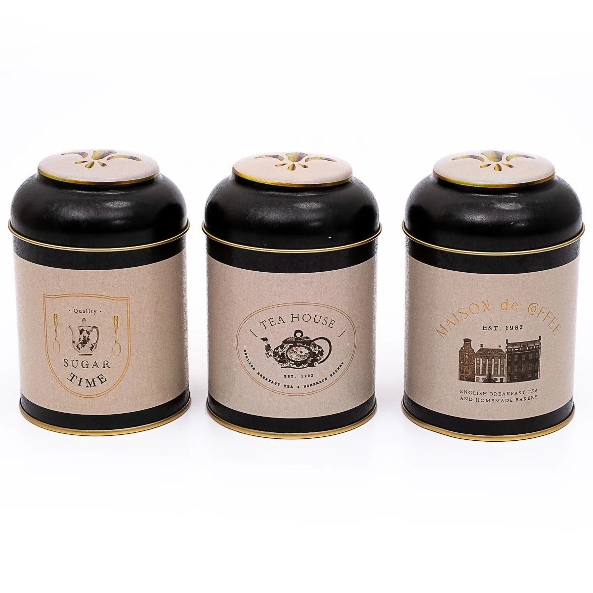 Набор емкостей Evle linen texture erb05v3set