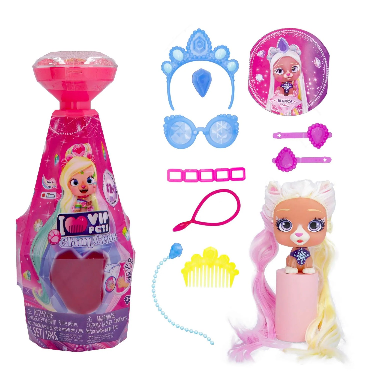 Набор IMC toys модные щенки bianca (715684/714151)