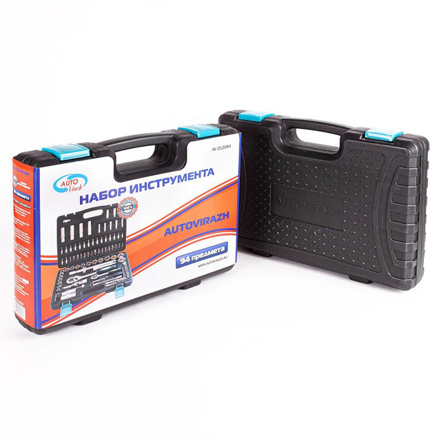 набор инструмента AUTOVIRAZH 1/2" 1/4" DR 94 предмета