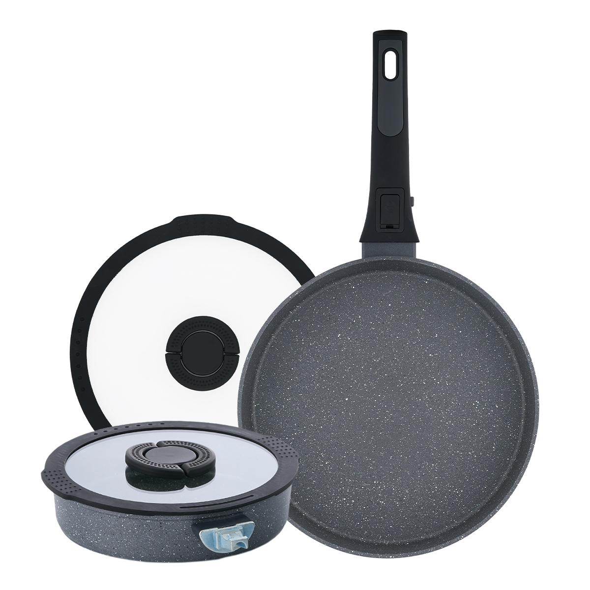 Набор из 2 сковород Gipfel Granit 52706