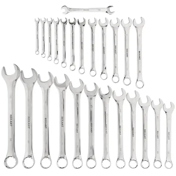 Набор ключей комбинированных Rexant 12-5848 6-32 мм, 26 шт.