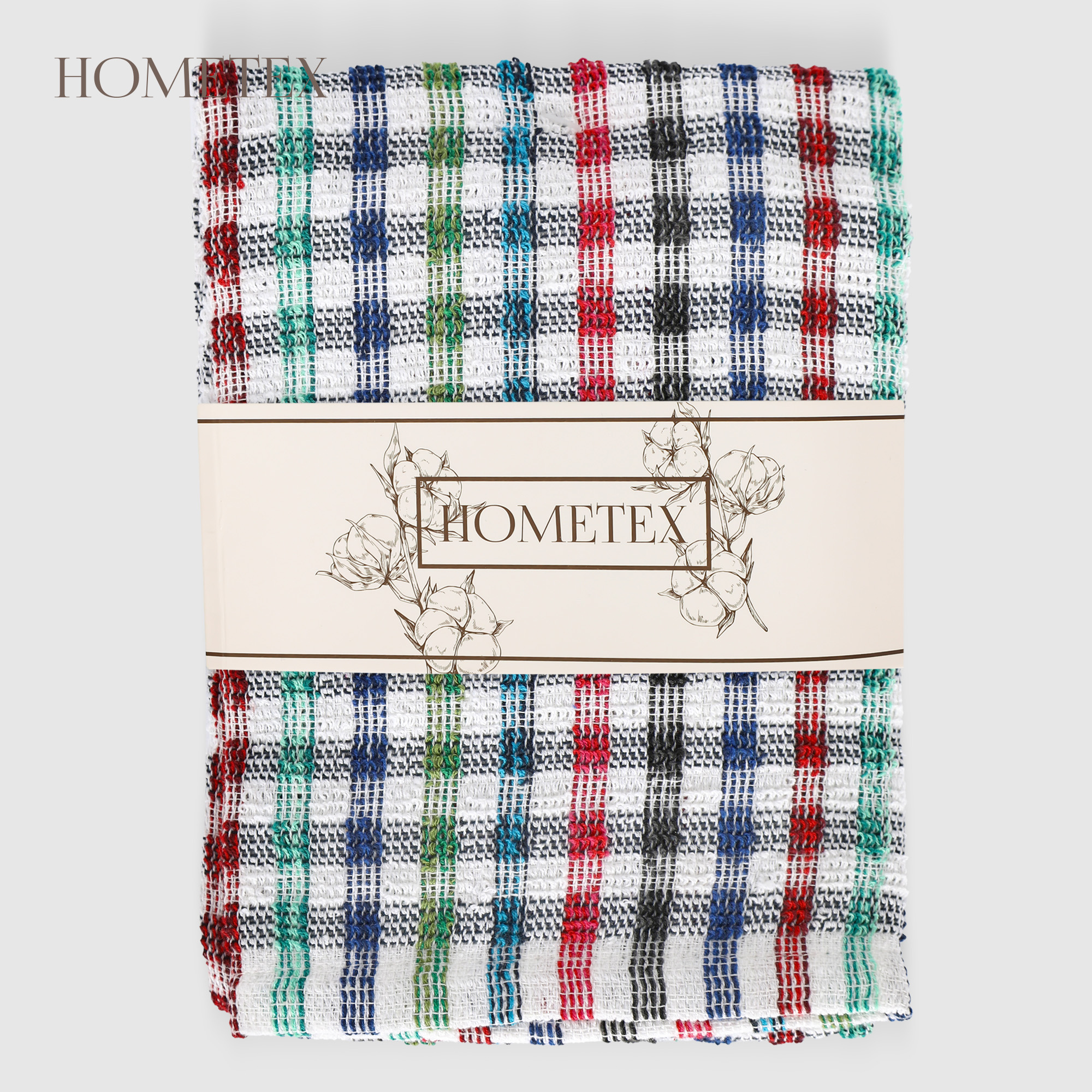 Набор кухонных полотенец Hometex многоцветные 3шт 40х60 см