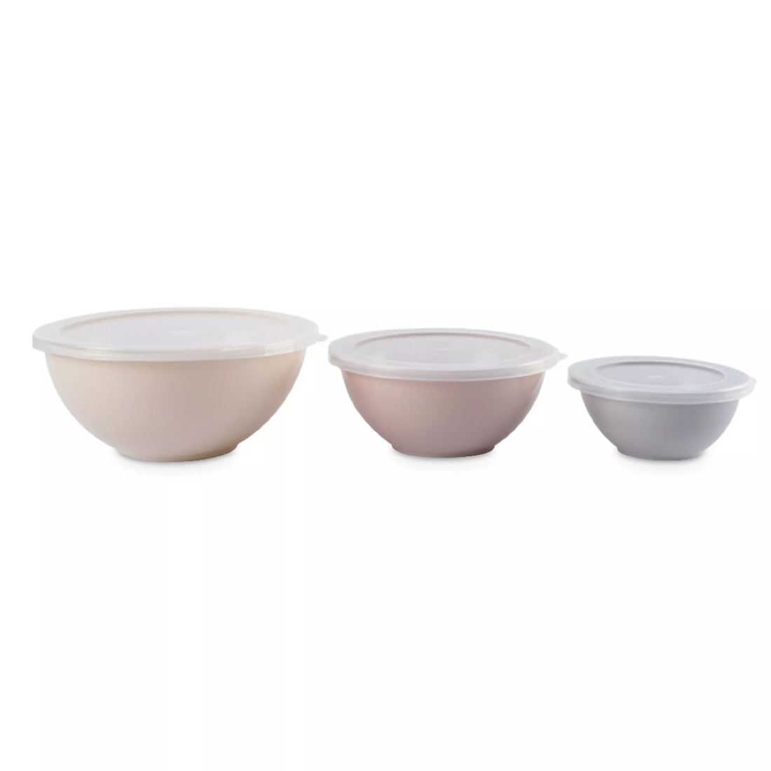 Набор мисок Anna Lafarg Universal 3 шт, 300 700 и 1300 мл, плаcтик, мультиколор, ANLAF-KT214002WL-3PCS