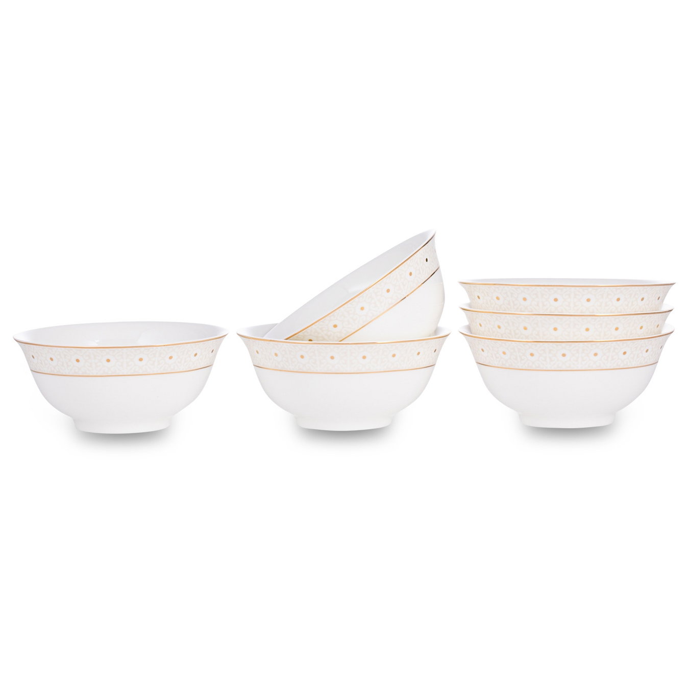 Набор пиал Mix&Match Home Максим 11,5 см 6 шт фарфор