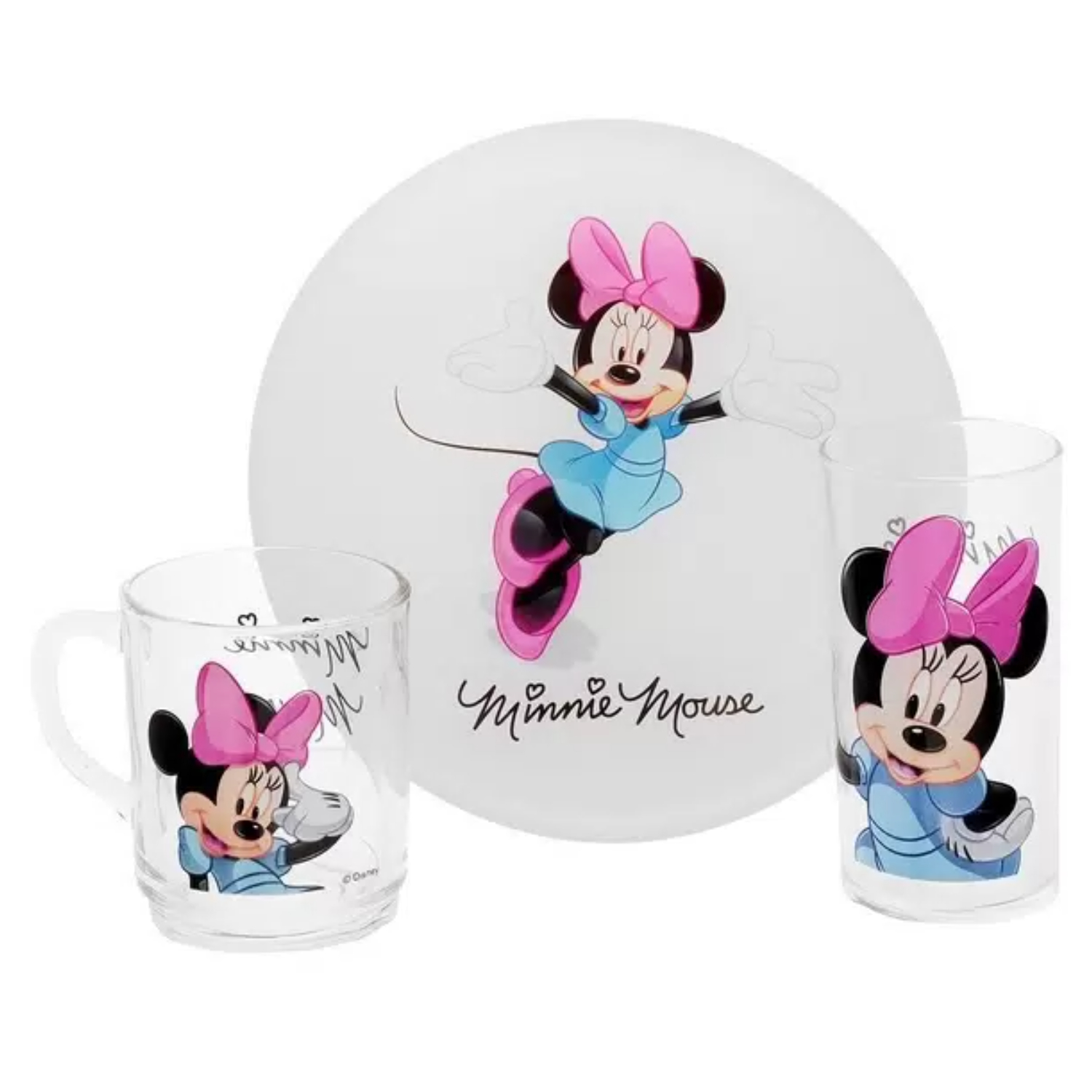 Набор посуды детский Luminarc Minnie Colors 3 предмета