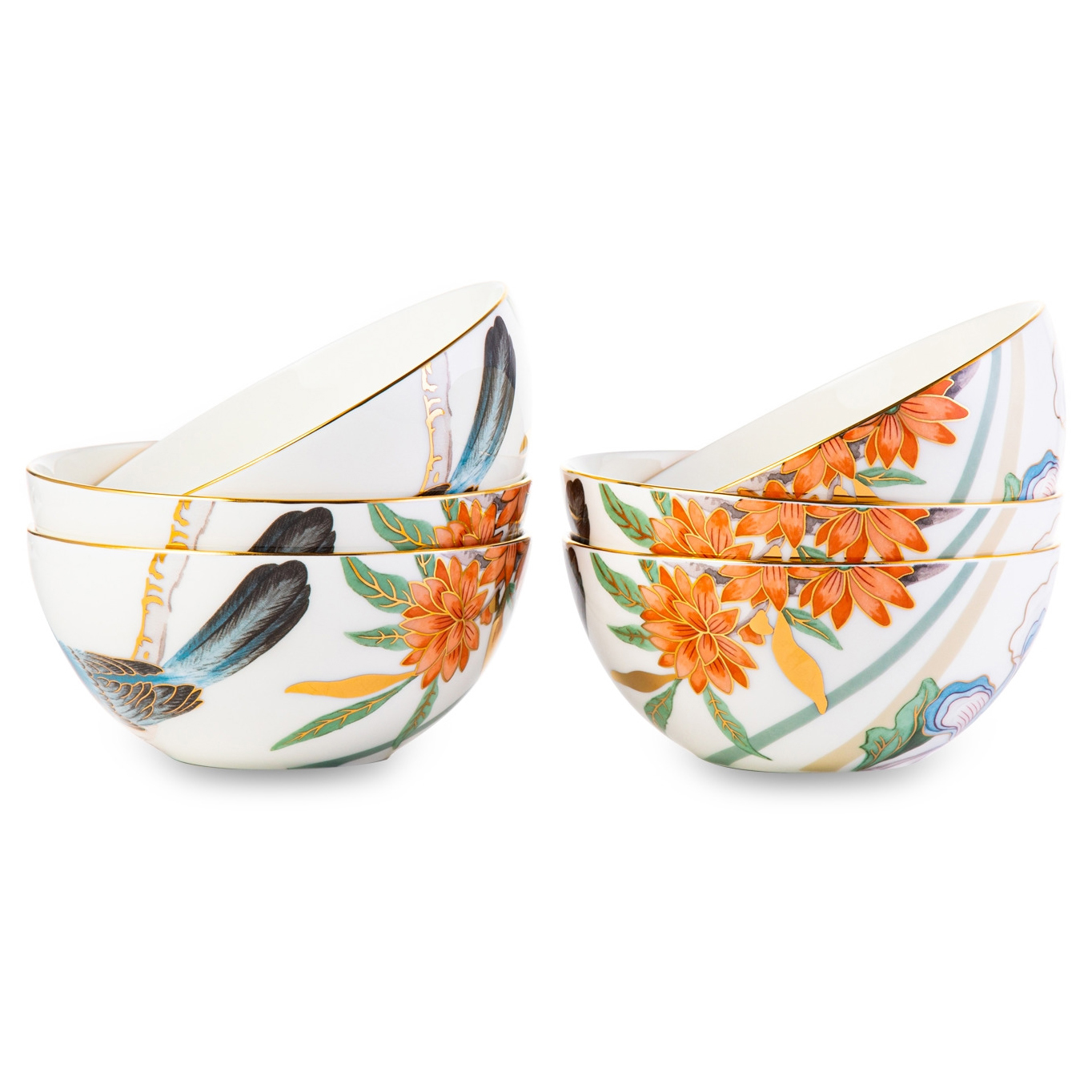 Набор салатников Mix&Match Home Гармония 13,5 см /6 шт
