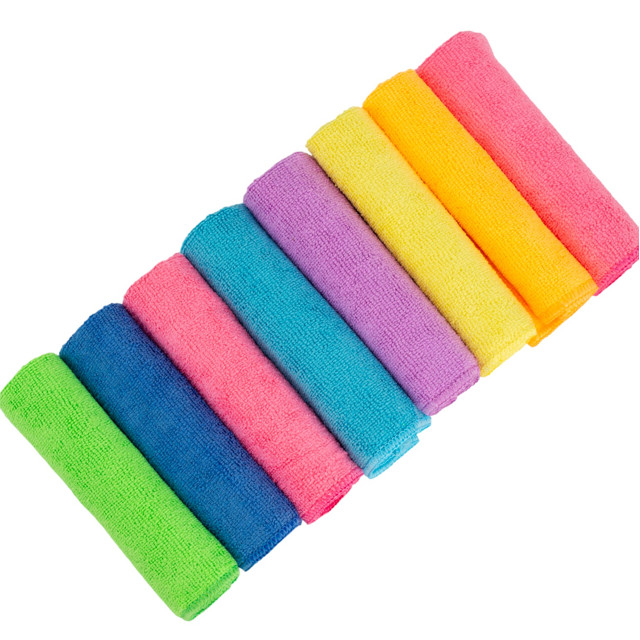 набор салфеток ATTRIBUTE Multi Colors 8шт 30х30см микрофибра