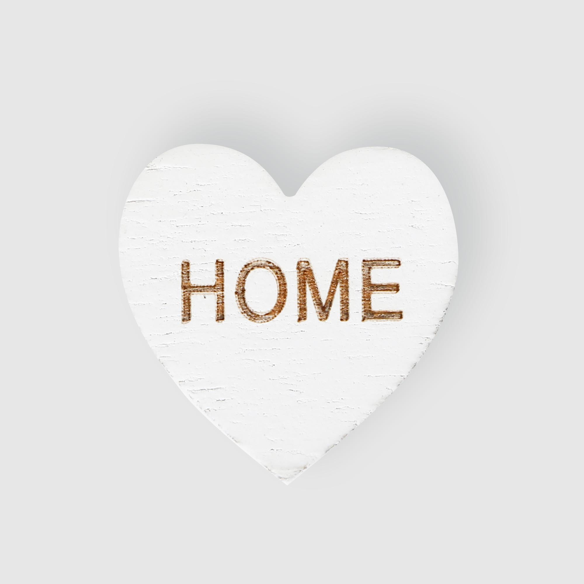 Набор сердец Dekor pap декоративных деревянных с надписью home