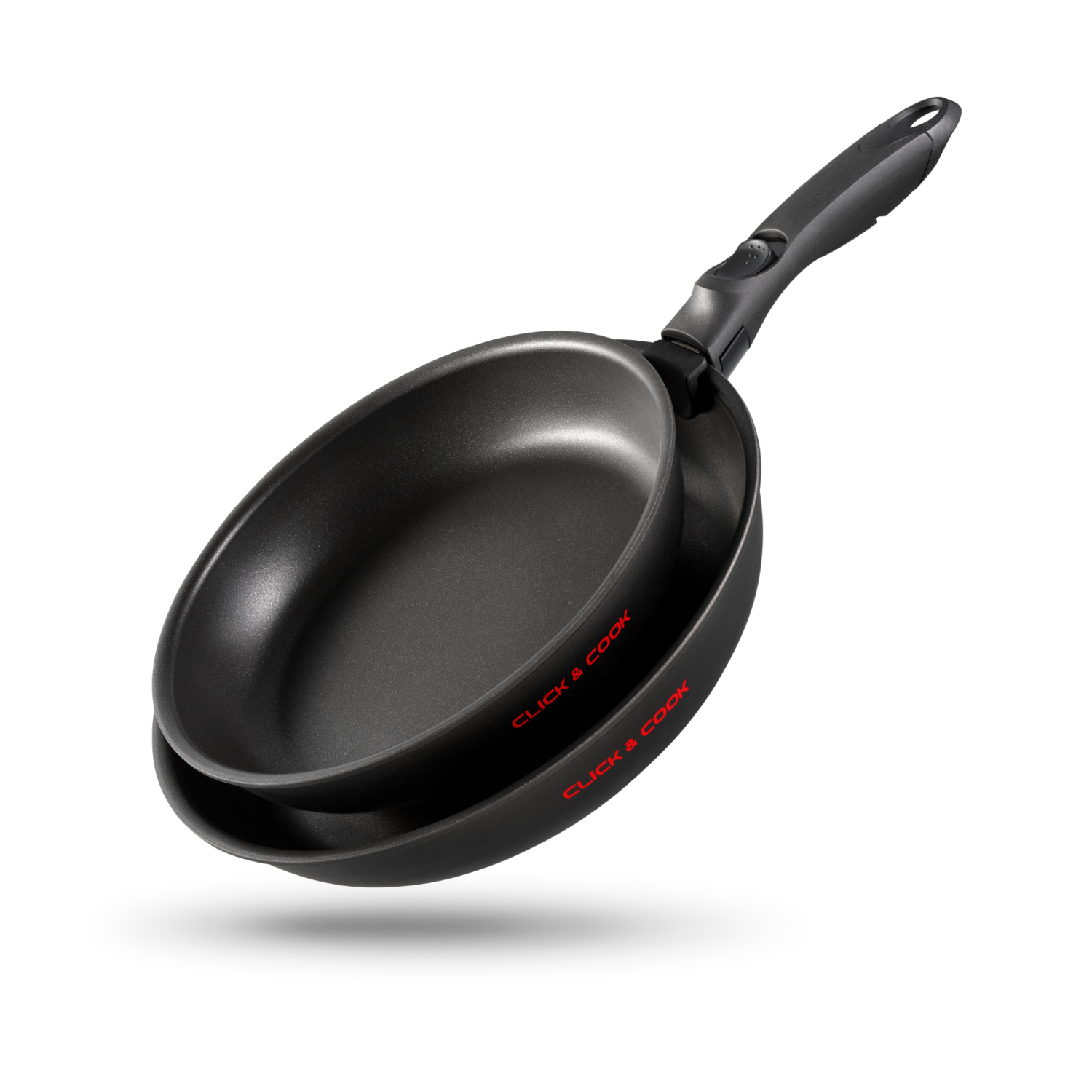 Набор сковородок Mehrzer Click&cook индукция, 3 шт