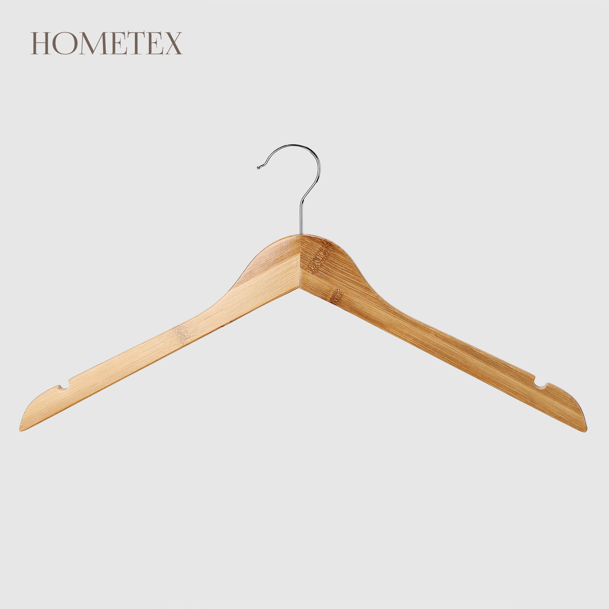 Набор вешалок Hometex с желобками 44,5х16х0,7 см 3 шт