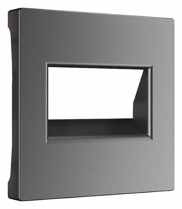 Накладка для розетки Ethernet RJ-45 Werkel графит матовый W1191164 цвет Графит