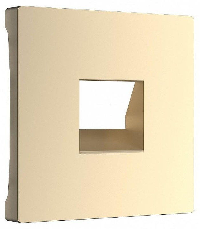 Накладка для розетки телефонной RJ-11 Werkel шампань W1192011 цвет Бежевый