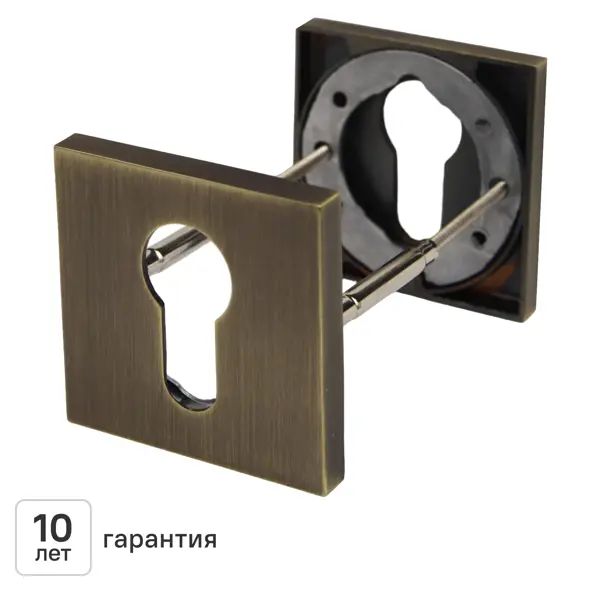 Накладка на замочную скважину KREAFORTA цвет бронза 2 шт.