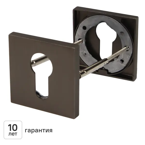 Накладка на замочную скважину KREAFORTA цвет графит 2 шт.